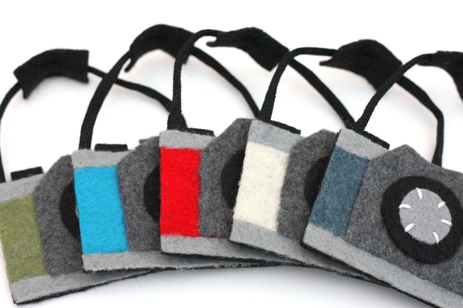 Custom Colors // Felt Cannon/Nikon Camera Ornament or Gift Embellishment