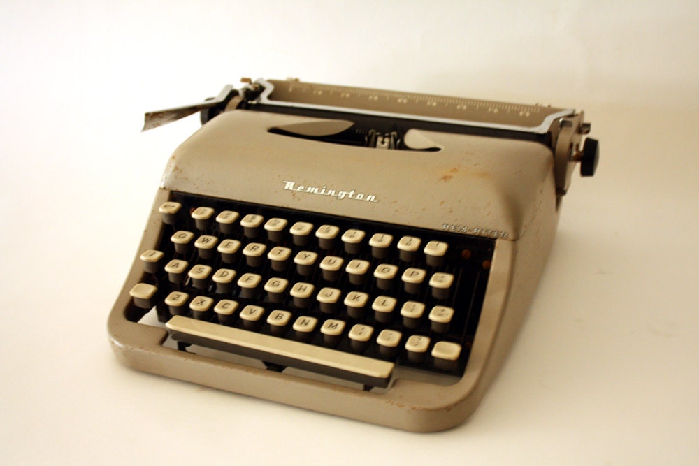 Vintage Remington REM-RITER Industrial Typewriter