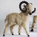 1800s Victorian Taxidermy Children's Toy Ram