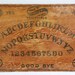 1919 - 1930 Antique William Fuld Ouija Board Without Planchette