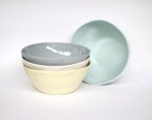 organic breakfast bowl - porcelain (citrus colour)