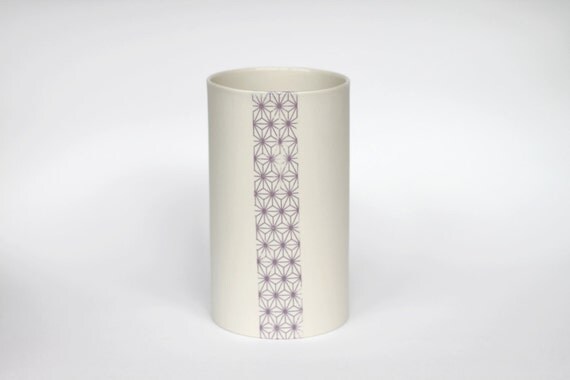 porcelain vase (japanese blue print II)