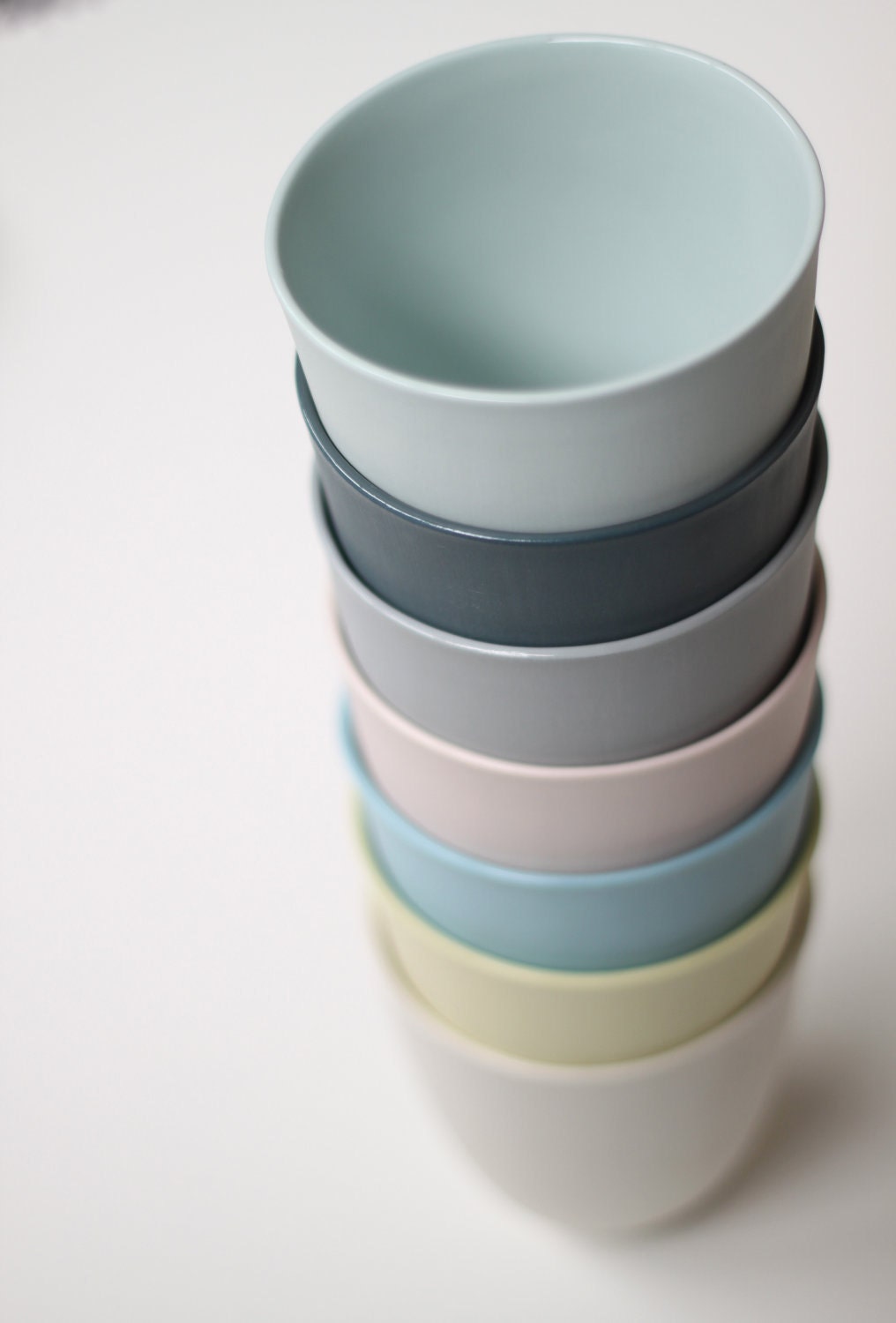organic pasta bowl - porcelain (glacier colour)