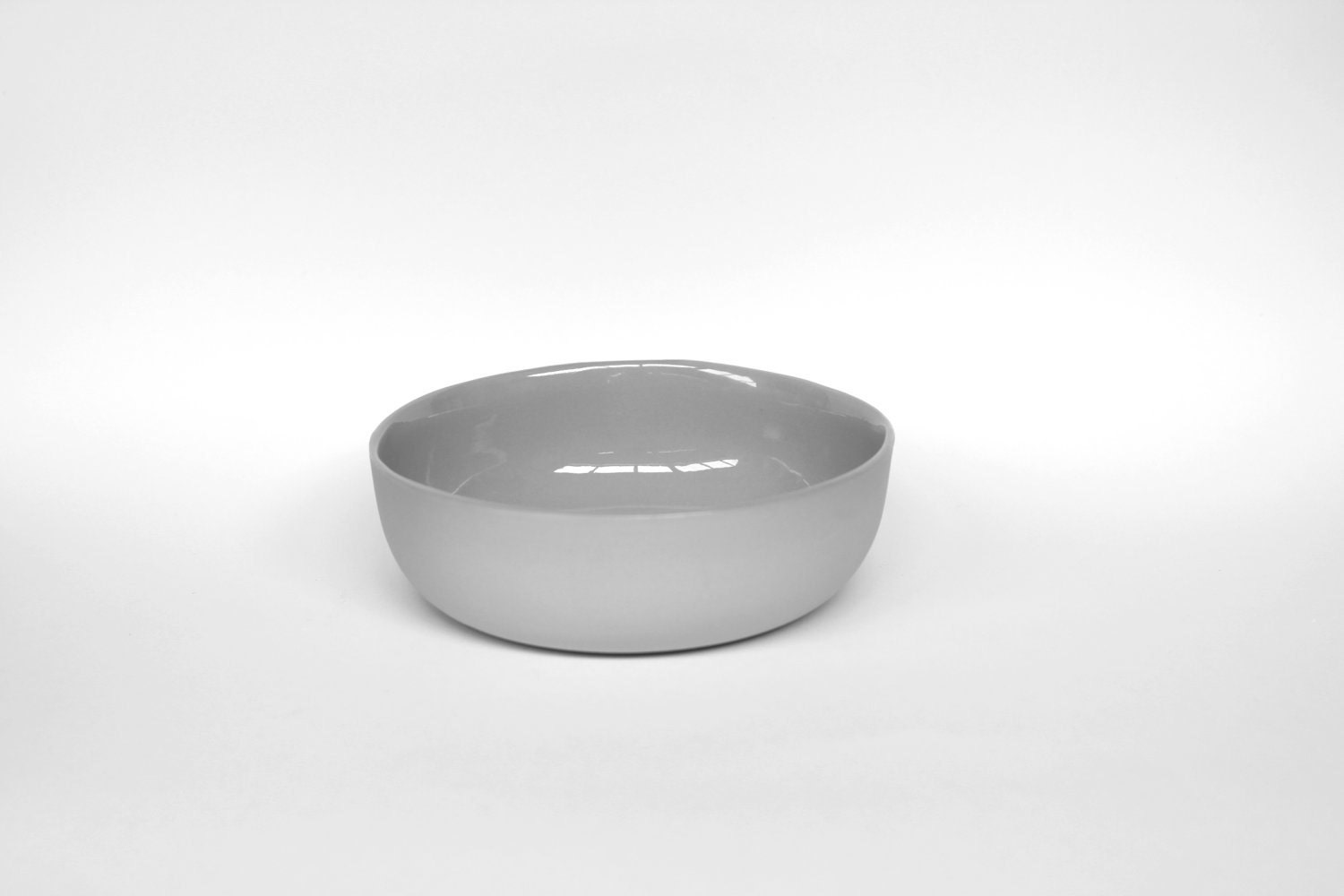 nesting bowl small - porcelain (concrete colour)