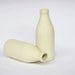 porcelain replica vintage milk bottle (citrus colour)