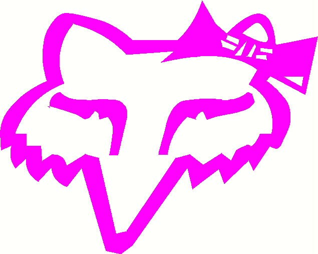 fox in pink