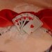 SALE Alice In Wonderland Black And Red Queen Of Hearts Insrpired Bow Headband