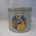 Southern Belle candy Tea Tin Sewing button Box Rustic Primitive English Country Cottage Shabby French Farmhouse Chic