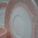 Melamine Dishes Watertown Lifetime Ware Pink Floral Kitsch Retro Dinnerware