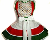The REAL Krispy Kreme Donut Counter Girl Apron- LAST ONE & A Tie Me Up Aprons Exclusive