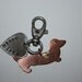 Doxie Love Dachshund Keychain