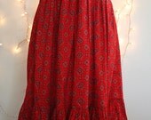 Herman Geist Vintage Bandana Style Skirt