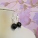 Lovely Tourmaline, Moonstone & Sterling Silver Earrings
