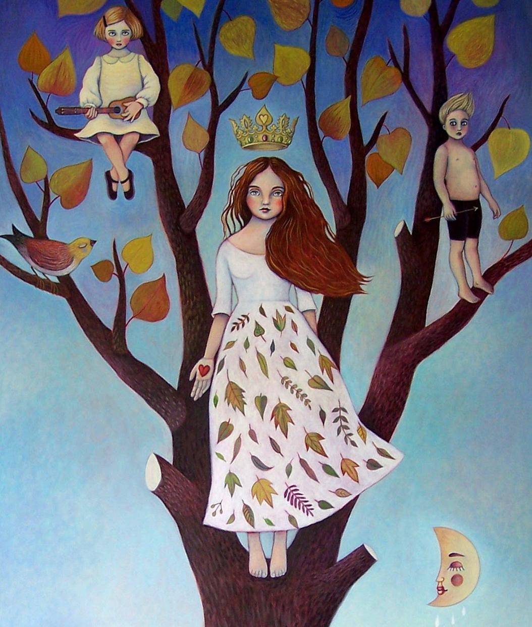 Limited Edition Print of Queen of Nature and Fox and a Half by Isabelle Bryer