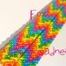set of rainbow buddy bracelets