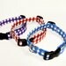 Sunday Picnic - Gingham - Adjustable Dog Collar