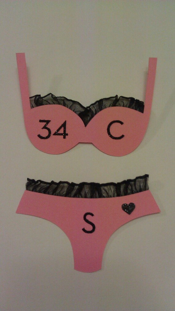 Bachelorette Party/Lingerie Shower Invitation Inserts