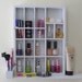 Cosmetic Organizer with shelf - Hang or Tabletop