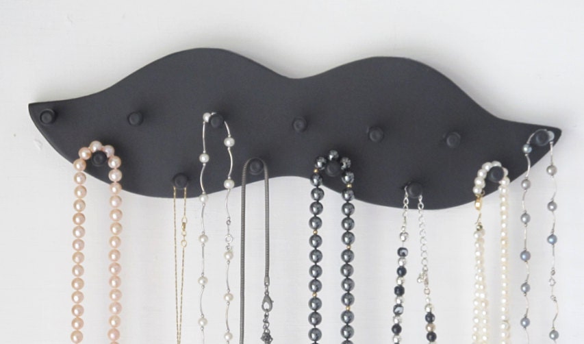 Necklace Holder, Organize Necklace Bracelets  13 pegs