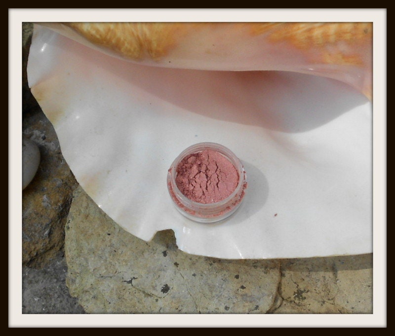 Vegan Eye Shadow, Glitter Cherry Cream
