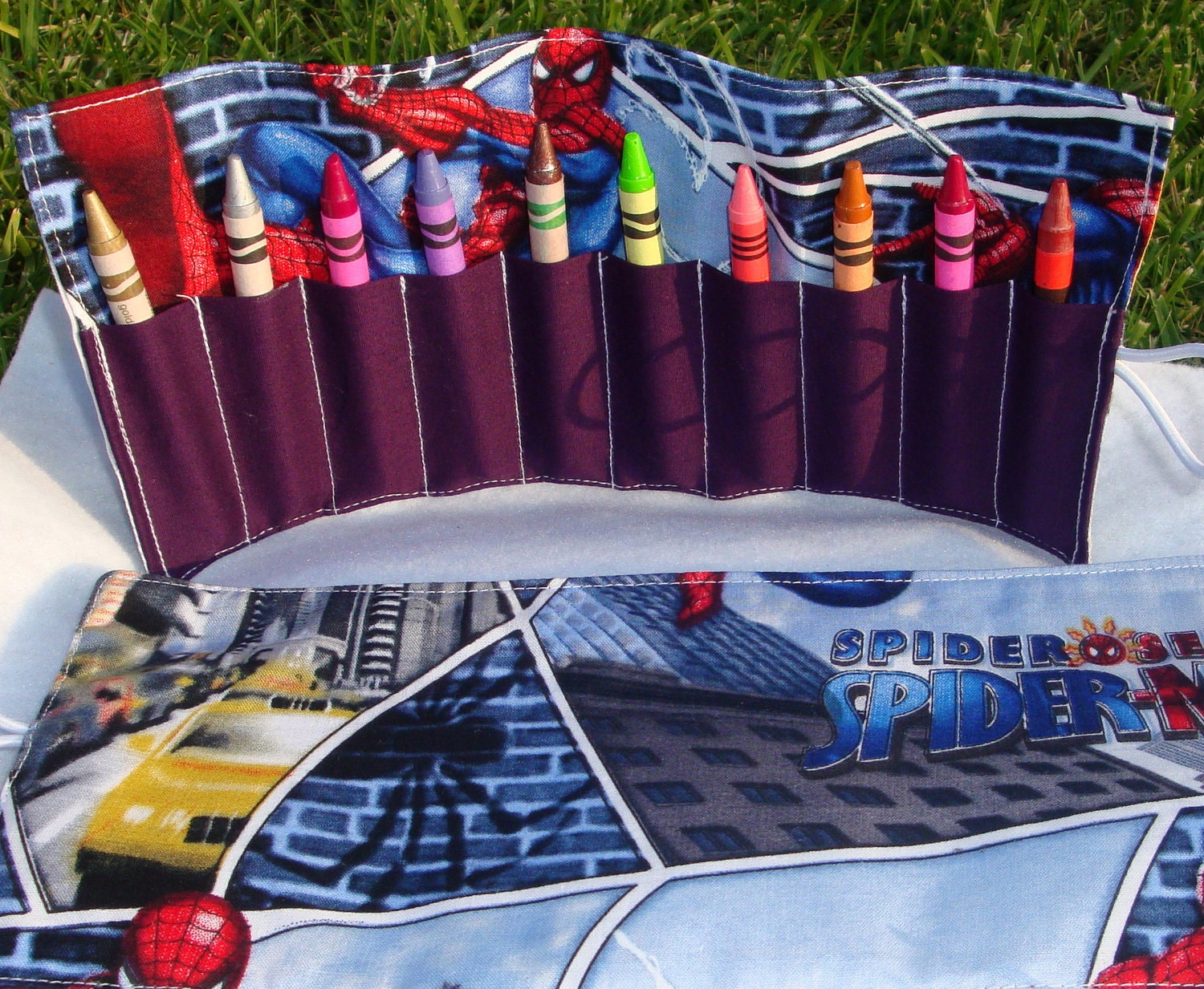 Spider Man Crayon Roll Ups Il_570xn