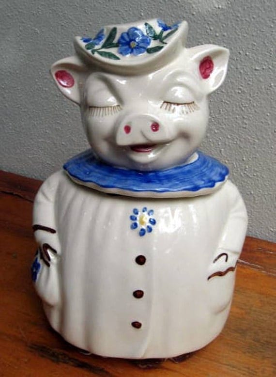 1940s authentic shawnee winnie lady pig cookie by luckylucyvintage 1940s authentic shawnee winnie lady pig cookie by luckylucyvintage