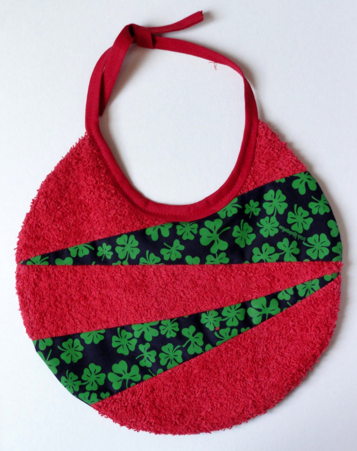 SALE - Lucky 13  Baby bib