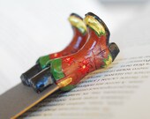 Legs in the book. Cowboy boots for girl. Funny rustic brown gift. Texas rustic present for her, girl, all, cowgirl.