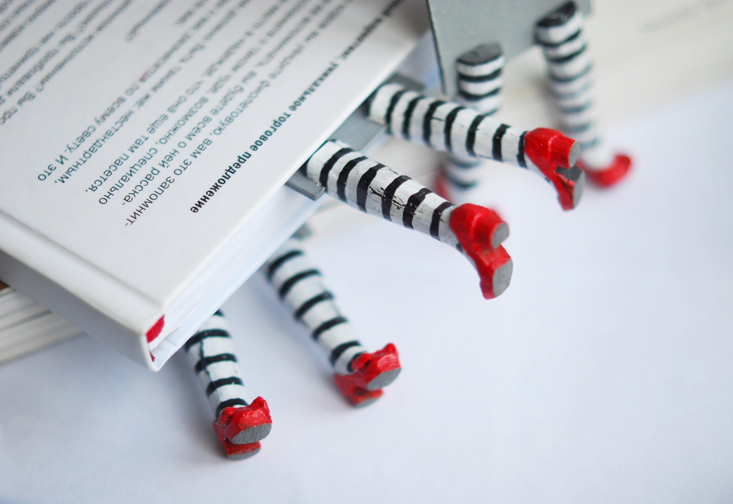 Set of 3 bookmarks. Wicked witch in the book, inspired by Wizard of OZ . Funny children gift. For her, him, all, office, host.
