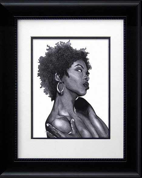 For the Love of Music - Lauryn Hill - 8.5x11in Art Print