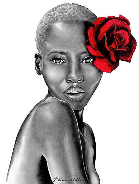 Uzuri 16x20in Art Print - The Beauty Collection