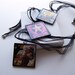 Wearable Art, Star Pendant, Art Nouveau Star, Fine Art Statement Necklace, 2 X 2 Inch Photo Frame Pendant