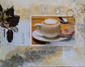art // print // giclee // collage // "Ole, Beignet"