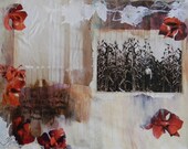 art // print // giclee // collage // "He Bought the Romantic Farm"