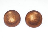 Earrings Burnt Orange Amazing VINTAGE 80s