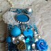 3D Tiffany&Co. Themed Iphone 4/4s cell phone snap case