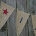 Burlap Banner- Patriotic