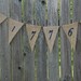 Burlap Banner- Patriotic