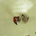 Vintage Sterling Silver Siam Dancer Red Enamel Heart Earrings