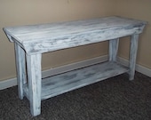 TABLE, Furniture, Rustic Weathered Table,Rustic Furniture,Shabby n Chic Furniture, Shabby Table