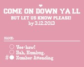 RSVP - Hay