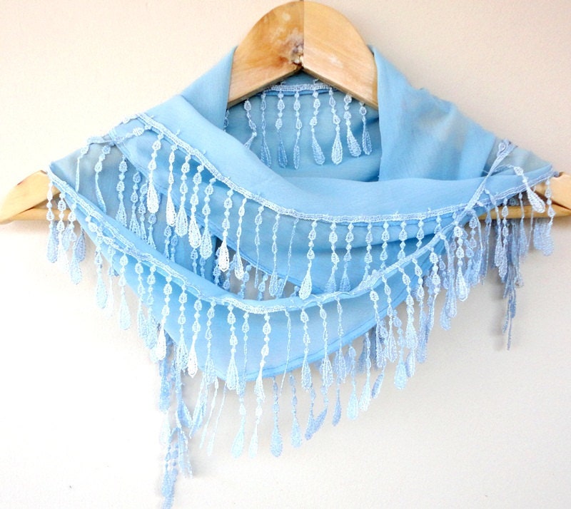 NEW LISTING Natural Cotton Scarf Adorned Fringed Guipure Scarf,Bandana,Headband,Elegant 2012 fashion