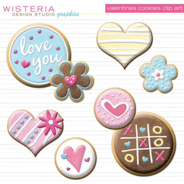 free valentine cookie clipart - photo #11