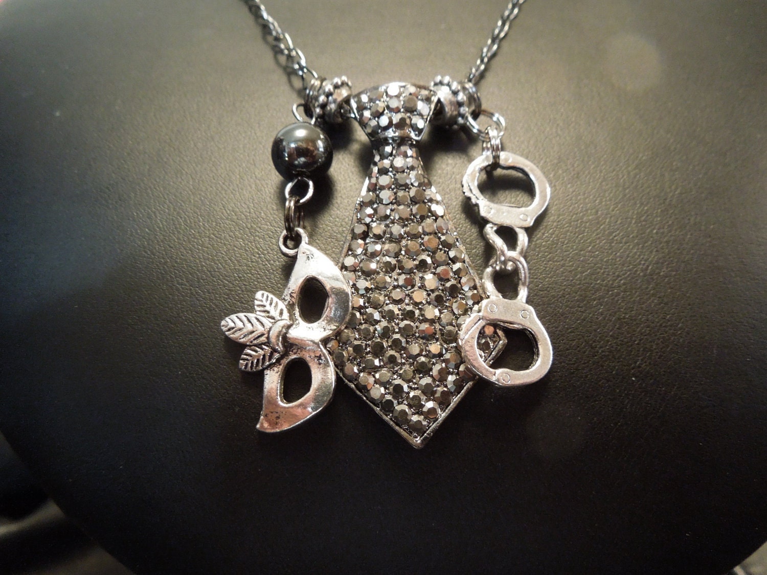 50 Shades of Grey Inspired Necklace