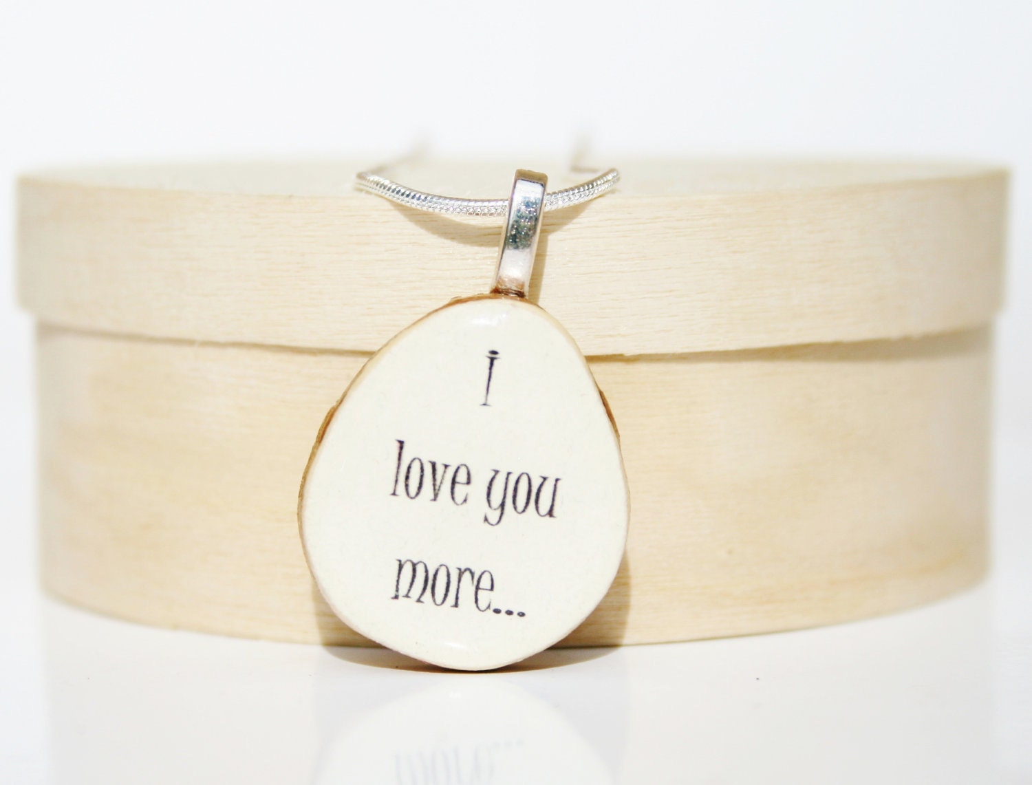 Love Pendant necklace personalized jewelry mom gift Unique gifts wood gifts art jewelry nature lover gifts circle pendant eco friendly