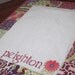 Custom Baby Crib Bedding- 3 piece set- Lotus