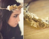 Back In Stock- Sunset Floral Natural Head Crown