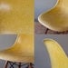 Vintage Sunshine Yellow Eames DSW for Herman Miller Dowel Leg Side Chair