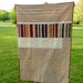 Modern Lap Quilt Geometric Stripes