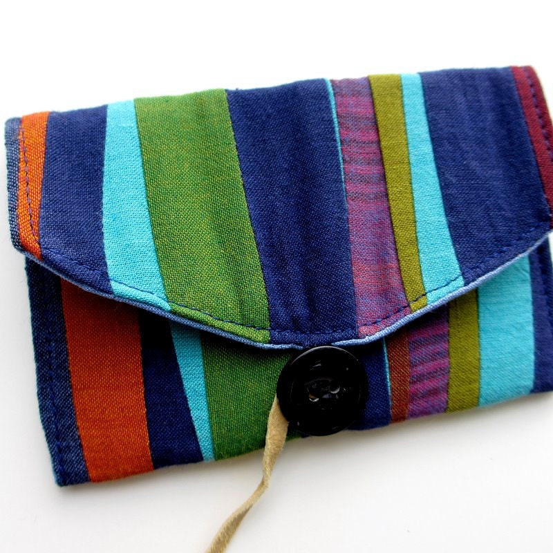 Business Card Holder, Business Card Case, Fabric Wallet